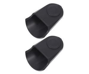 Toddmomy 2pcs Manchon de Protection en Caoutchouc Noir pour Saxophone Professionnel Facile à Installer Portable pour Musiciens Saxophonistes