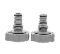 Toddmomy 2pièces Adaptateur Tuyau Aspirateur Piscine Connecteur Tête Aspirateur Piscine Compatible avec Bestway