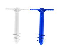 Toddmomy 2pièces Ancre De Parapluie Pratique pour Extérieur Porte-Parapluie Amovible Ancre De Plage Robuste Et Compacte Facile à Utiliser