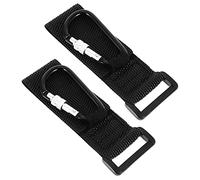 Toddmomy 2pièces Antidérapants Pour Poussette Lot De Aluminium Avec Sangle Accessoires Pratiques Pour Poussettes Bicyclette Et Plus