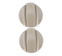 Toddmomy 2Pièces Bouton de Commutation Poêle à Rotatif à Chaleur pour Brûleur de Cuisinière de Température Facile à Installer