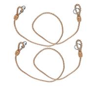 Toddmomy 2pièces Corde De Suspension Réglable pour Balançoire Arbre Rallonges De Corde Extension De Sangle Robuste pour Hamac Fixation Facile