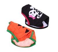Toddmomy 2pièces Costume Halloween pour Chiens Et Chats avec Tête De Citrouille Et Bonhomme Sucre Vêtements Festifs pour Animaux De Compagnie Accessoires Amusants pour Photographier Vos