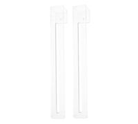 Toddmomy 2pièces Crochets Transparents Réglables pour Plateforme De Basking De Tortue Supports Multifonctionnels pour Aquariums Bac à Plantes Et Boîtes De Couveuse