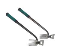 Toddmomy 2pièces Désherbeur pour Jardin Outil Enlèvement Herbe Arrachage des Mauvaises Pratique pour Fissures Manche Long Tête Pointue Résistant