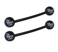 Toddmomy 2pièces Haltères Gonflables Épais PVC pour Garçon Fille Lot de Jouet Sportif Amusant pour Garçon Et Fille Accessoires De Fête Et Jeu De Rôle