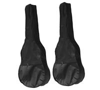 Toddmomy 2pièces Housse pour Guitare Acoustique Sacoche pour Guitare Folk Et Ukulélé Imperméable Et Oxford pour Transport Et Rangement Musical