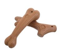 Toddmomy 2pièces Jouets à Mâcher Bois pour Chiots Et Petits Chiens Jouets De Dentition pour Nettoyage des Dents Et Fraîcheur De Haleine Idéals pour Mâcher Et Éduquer