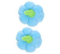Toddmomy 2pièces Jouets Squeaky pour Chiens Jouets à Mâcher pour Chiens Petits à Moyens Souples Et Amusants pour Soulager Anxiété Et Hygiène