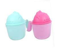 Toddmomy 2pièces Lot De Gobelets De Bain Pour Garçon Fille Gobelets De Rinçage Sans Projection Douche Facile Pour Garçon Fille