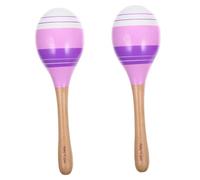 Toddmomy 2pièces Maracas pour Garçon Fille Jouet Cognitif Musical Créatif Jouet Instrumental pour Garçon Fille Légers Et Pratiques
