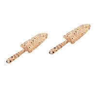 Toddmomy 2pièces Outil De Jardinage Trowel Petit Fer Shovel Imprimé pour Plantations De Bonsai Et Succulentes Style