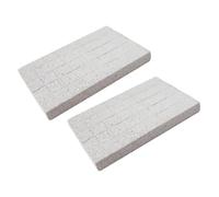 Toddmomy 2pièces Pierre De Lave Naturelle pour Grugage De Griffes De Lapin Et Petits Animaux Planche à Griffer Et Compacte pour Entretien des Ongles De Lapins Cochons Hamsters Et Chinchilla