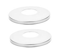 Toddmomy 2pièces Plaques De Couverture INOX pour Échelle Piscine Cache Main Courante Résistant Corrosion Accessoires Durables pour Escalier De Piscine