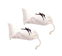 Toddmomy 2pièces Pochettes De Ballet Multifonction à Cordon pour Chaussures De Danse Classique Filles Accessoires De Rangement