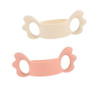 Toddmomy 2pièces Poignée De Biberon Silicone Pour Nourrisson Facilitant La Transition Biberon Tasse Adapté Plupart Des
