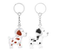 Toddmomy 2pièces Porte-clés Collecteur de Poils pour Animal Souvenir Compact et Transparent pour Ranger Les Poils de Chien ou Chat Cadeau de Voyage