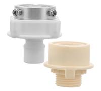 Toddmomy 2pièces Raccord Machine à Laver Connecteur Rapide Tuyau Arrivée Eau Compatible pour Lave-Linge