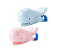 Toddmomy 2pièces Rallonge De Robinet Dolphin Lot De Rallonges Pour Cuisine Et Salle De Bain Avec Crochet Et Pour Poignée Évier