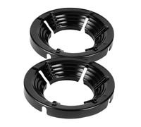 Toddmomy 2pièces Support Pour Wok Anneau De Cuisinière à Gaz Support De Casserole Pour Plaque De Cuisson Lot Pour Ustensiles De Cuisine Répartition De Chaleur Base Stable