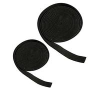 Toddmomy 2Rouleau Joint Étanchéité Noir Performance pour Barbecue de Épaisseur Aux Températures Bandes Auto Adhésives pour Accessoires
