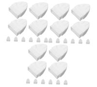 Toddmomy 3 Ensembles Capuchon De Balustre pour Clôture Extérieure Petits Capuchons De Poteau De Clôture Décoratifs Bordure De Pelouse Et Bordure Paysagère Garde-Corps 10 pièces * 3