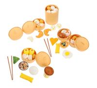 Toddmomy 3 Ensembles Cuisine Garçon Fille Set Cuisine Dînette Garçon Fille Aliments Jouets Ustensiles pour Jeux de Rôle et Développement Sensoriel