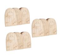 Toddmomy 3 Ensembles Portes De Fées De Messages Décoration Miniature pour Jardin Embellissement 20 Pièces * 3