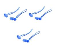 Toddmomy 3 Paires Bouchons D'oreille De Natation Hommes Âge Adultes Bouchons Enfant Groupe Sous Bouchon D'oreille Sous-marin Accessoires De Natation Pour Femmes Adulte Baignade Filaire Bleu