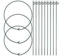 Toddmomy 3 Pcs Garden Plant Support Support Metal Plant Stakes Hydrangea Support Cage for Outdoor