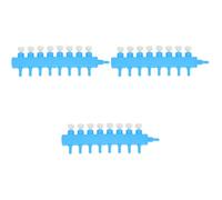 Toddmomy 3 Pièces Adaptateur de Distribution Air pour Aquarium Voies Débit Air Accessoire de Pompe à et Pratique pour Aquariums et Bacs à Poissons