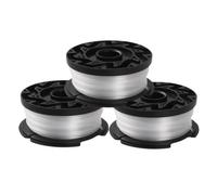 Toddmomy 3 pièces Bobines de Fil Nylon de Remplacement pour Tête de Coupe Débroussailleuse Compatible - Fil de Tonte Résistant et Flexible pour Coupe-bordure Électrique
