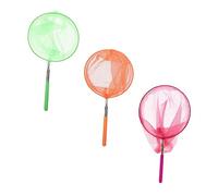 Toddmomy 3 Pièces Filets à Télescopiques INOX Attrape Insectes Extensibles et Portables pour Débutants Outils pour Exploration Nature Plein Air