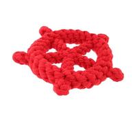 Toddmomy 3 Pièces Jouets De Corde Molaire Et De Coton Texturé La Roue à Mâcher De Chien Peluche Molaires en Corde pour Chien Nettoyage Petit Dentition Bleu Couleur Aléatoire