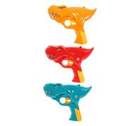 Toddmomy 3 pièces Lollipop Lanceur Dinosaure Cartoon Cadeau Anniversaire Garçon Fille Mini Bonbon Rouge Orange Vert Foncé