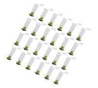 Toddmomy 30 pièces Cage Délevage Dabeilles Plastique Protège Reine Multifonction Protection Morsure Apiculture Pratique pour Éleveurs
