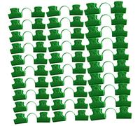 Toddmomy 30 Pièces Clips de Fixation pour de Clips à Double Tête pour Film de de Accessoires de Jardinage Pratiques et Durables