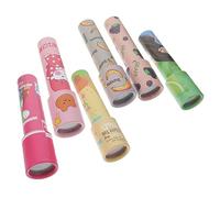 Toddmomy 30 Pièces Kaleidoscopes pour Garçon Fille Papier Éducatif Observation Créatif Motifs Colorés Aléatoires Apprentissage pour Filles et Garçons
