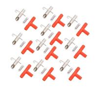 Toddmomy 30Pièces Distributeur Eau Automatique pour Rongeurs Abreuvoir à Tétine Inoxydable