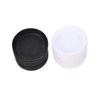 Toddmomy 30pièces Plateaux pour Pots De Fleurs Ronds Bases pour Bonsaïs Et Plantes Pot Empêchant Fuites Eau Réutilisables Et Pratiques pour Et Intérieurs