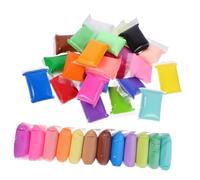 Toddmomy 36Paquets Kit Argile à Modeler Couleurs pour Garçon Fille pour Bricolage et Création Ornements Artisanaux Sûr pour Créativité