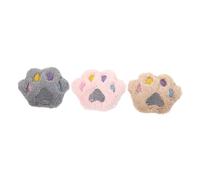 Toddmomy 3pcs Creative Peluche Peluche Catnip Cat Molar Petits Jouets Funny Scratch Fournitures