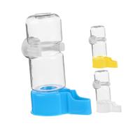 Toddmomy 3Pièces Distributeur Eau pour Perroquets Cailles Pinsons Matériaux de Qualité Alimentaire Hydratation Continue