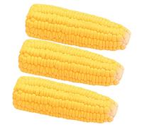 Toddmomy 3pièces Jouet à Mordre Latex pour Chiens Jouet Forme De Maïs pour Nettoyage des Dents Divertissement des Chiots