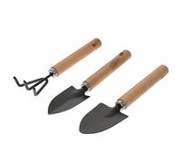 Toddmomy 3Pièces Outils de Jardinage et Mini Pelle Râteau et Bêche pour Plantes Pot Outils et Résistants pour Jardinage Intérieur