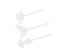 Toddmomy 3pièces Pointes Arrosage Automatique pour Plantes Transparent Dispositif Arroseur Goutte à Goutte Lot de Formes Différentes