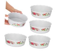 Toddmomy 3pièces Pot De Fleurs Hydroponique Plastique Jardinière Forme De Bol pour Plantes Intérieur Contenant De Stockage pour Jonquilles