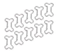 Toddmomy 4 Ensembles Mousquetons Aluminium Alliage Abnormal pour Activités De Plein Air Accessoires Et Durables pour Escalade Et Randonnée Couleurs 10 Pièces * 4