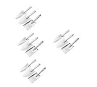 Toddmomy 4 Ensembles Truelle De Jardinage Outils De Plantes Multifonctionnels Acier Inoxydable pour Creuser Transplanter Et Désherber Jardin 3 Pièces * 4