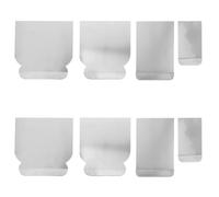 Toddmomy 4 grattoirs à mastic : couteau à enduire - outil de peintre multi-usages pour la décoration murale, le nettoyage des cloisons sèches, l’application d’enduit, le décollage de papier